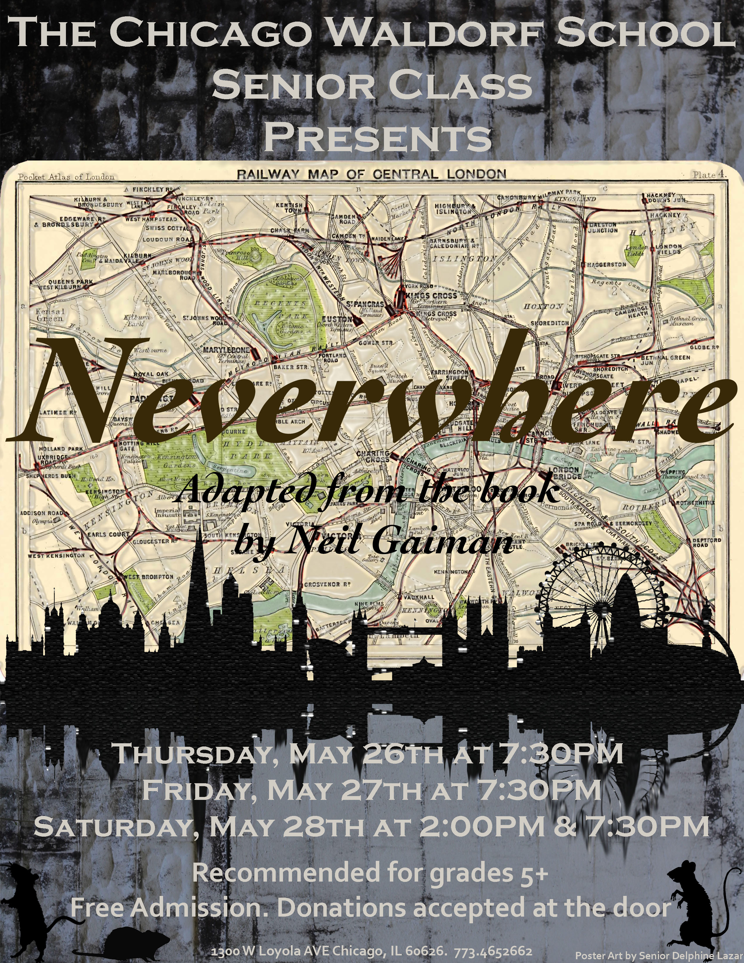 Neverwhere Poster Design